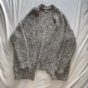 Garage Grey Oversized Cardigan